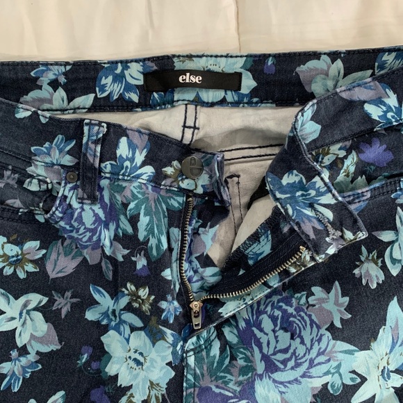 Else blue floral jeans - Picture 3 of 5